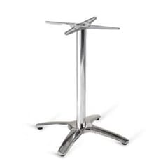 Four Prong  Table Base in Chrome 