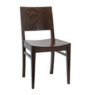 Signature Solid Wood Madison Side Chair in Walnut 