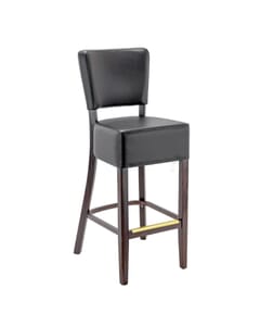 Fully Upholstered Commercial Dining Bar Stool (Front)