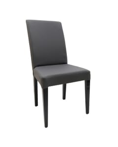 Fully Upholstered Side Chair with Tufted Back (front)