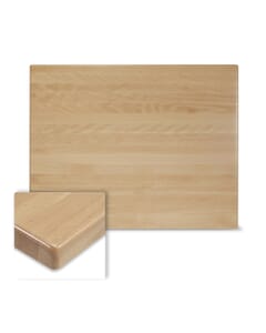 Solid Beech Wood Table Top in Natural